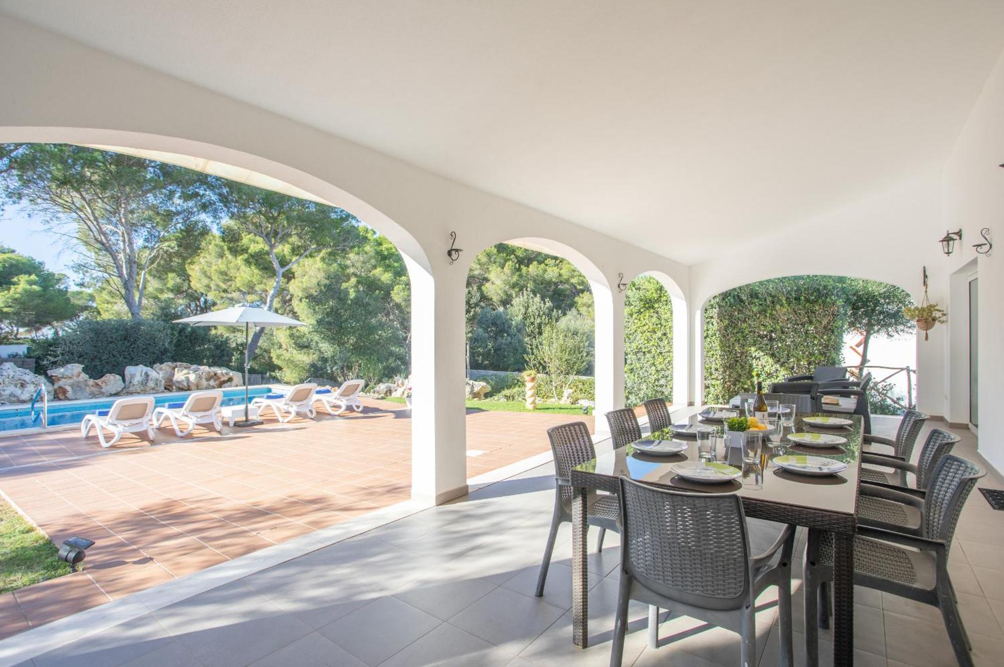Villa Macarella By Sonne Villas Cala Galdana  Luaran gambar